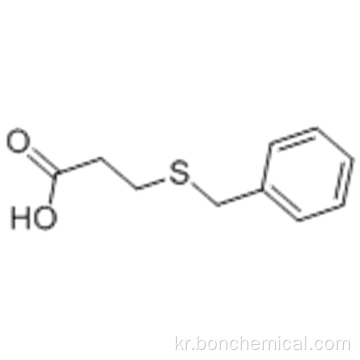 프로판 산, 3-[(페닐 메틸) 티오] -CAS 2899-66-3